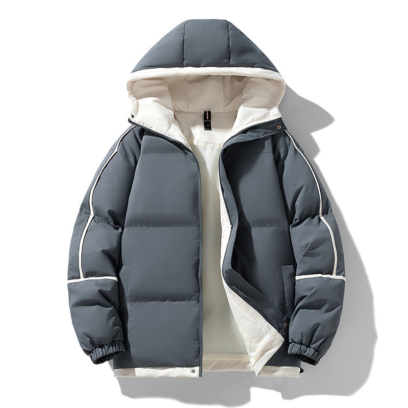 Street-Wave Women's Insulated Winter Jacket With Hood Windproof Puffer Coat For Cold Weather