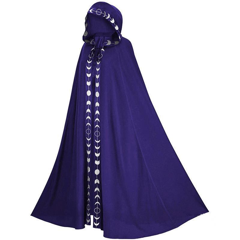 Women Hooded Magical Cloak Streetwave For Enchanted Occasions Masquerade Parties Theatrical Events