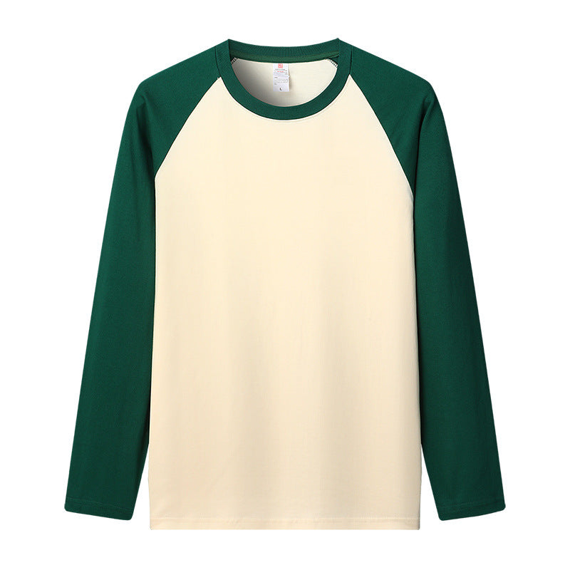 Street-Wave Men's Raglan Long Sleeve Shirt Premium Comfort for Sport and Casual Wear