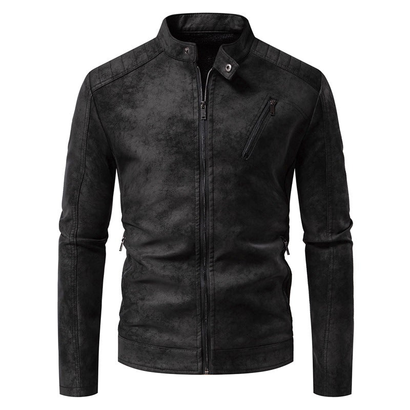 Streetwave Mens Stylish Biker Jacket Durable Urban Moto Style Premium Quality Slim Fit For Modern Men