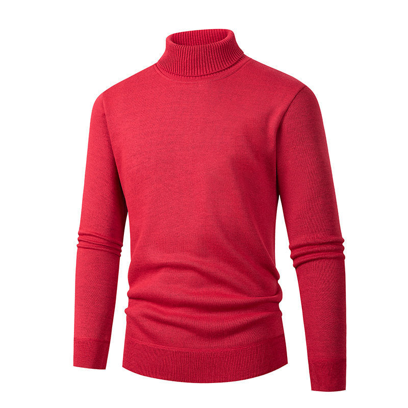 Mens Turtleneck Sweater Streetwave Premium Knit Warmth For Modern Gentlemen Elegant Everyday Essential