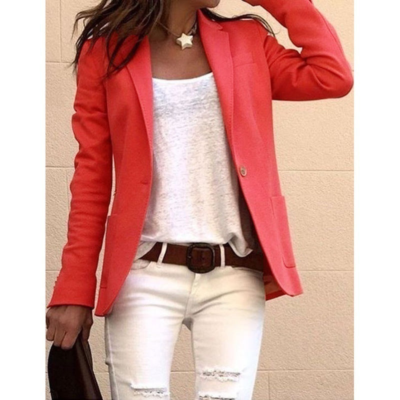 Streetwave Women Blazer Elegant Yet Casual Versatile Tailored Jacket For Work And Weekend