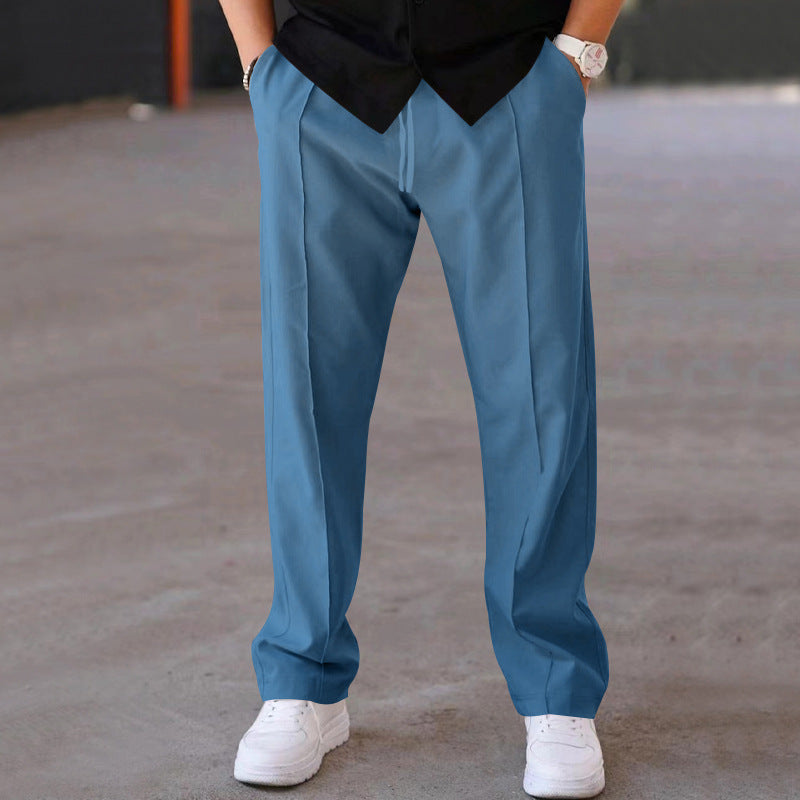 Street-Wave Men's Comfortable Casual Trousers With Elegant Cut And Breathable Fabric