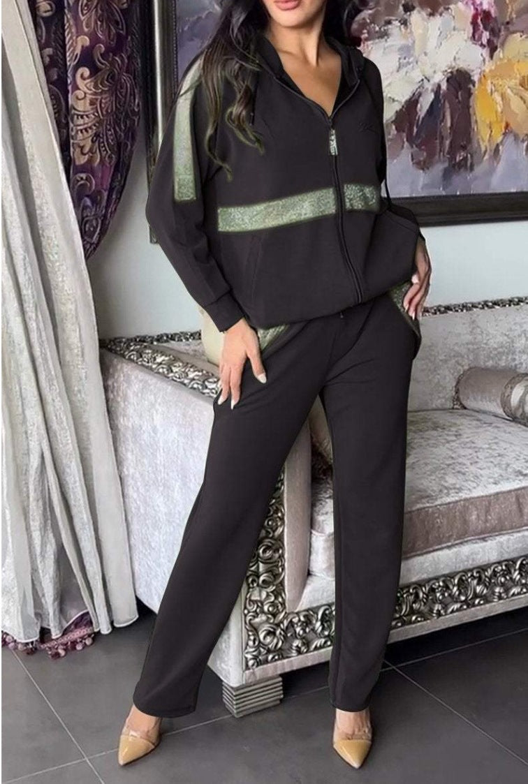 Women Zip Hoodie Oversized Fit Streetwave Elegant Details For Everyday Comfort And Style
