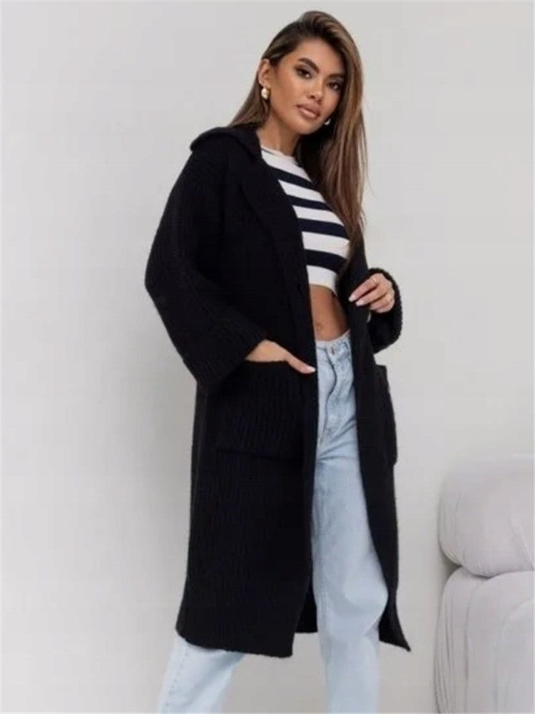Street-Wave Luxe Lightweight Knit Vest For Women Oversized Chic Cardigan Premium Comfort