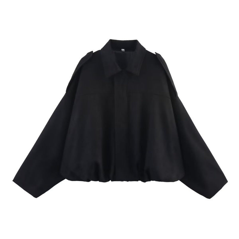 Street-wave Women's Transitional Jacket With Soft Comfort And Oversized Fit For Modern Everyday Wear