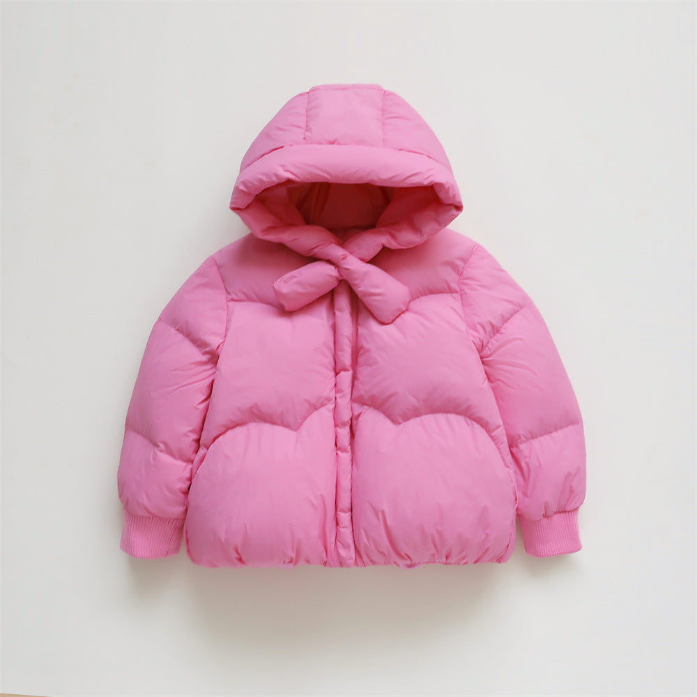 Street-Wave Women's Oversized Puffer Jacket With Hood And High Collar For Extreme Cold Weather