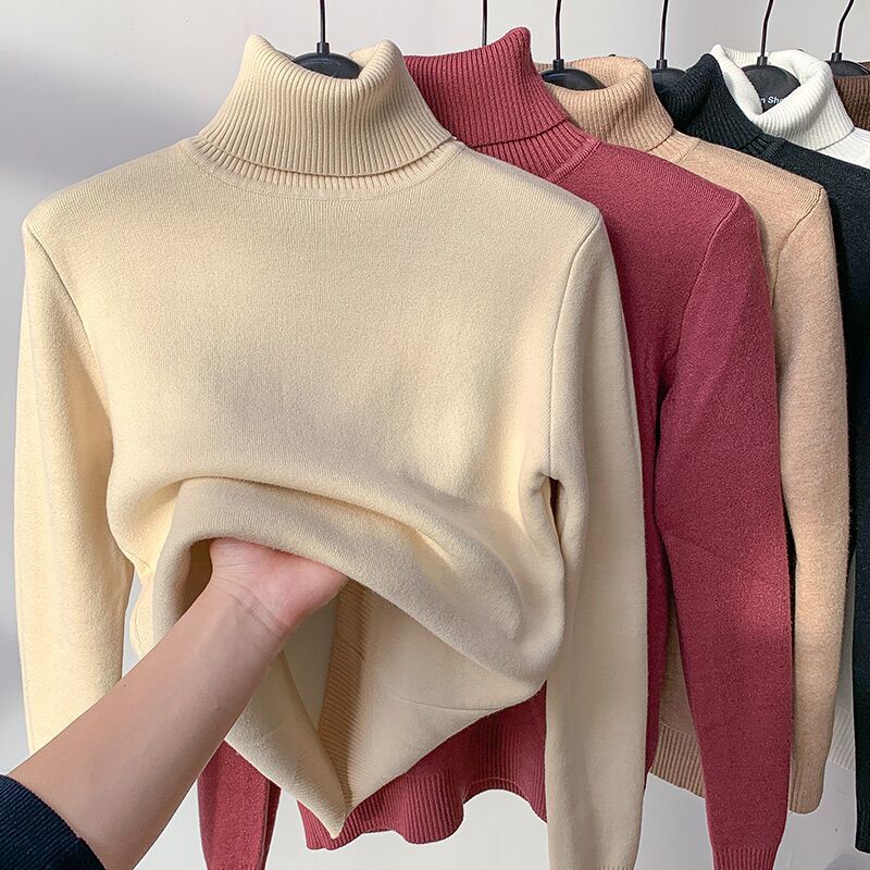 Streetwave Teddy Fleece Rollneck Sweater For Women Warm Cozy Luxury Knitwear Premium Everyday