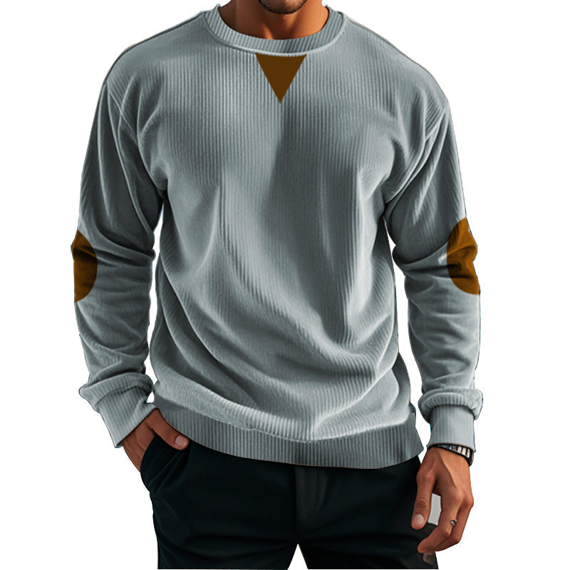 Street-wave Men's Comfortable Structured Fleece Pullover For Warmth And Style All-Season Comfort