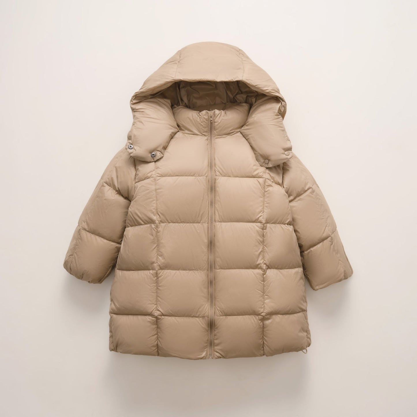 Womens Down Jacket Oversized Fit Street-Wave Warm Puffer Coat For Cold Weather Urban Style