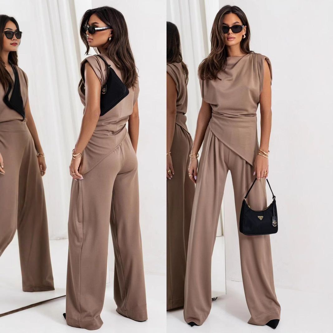 Street Wave Womens Elegant Jumpsuit With Asymmetric Silhouette For Women Glamorous Evenings