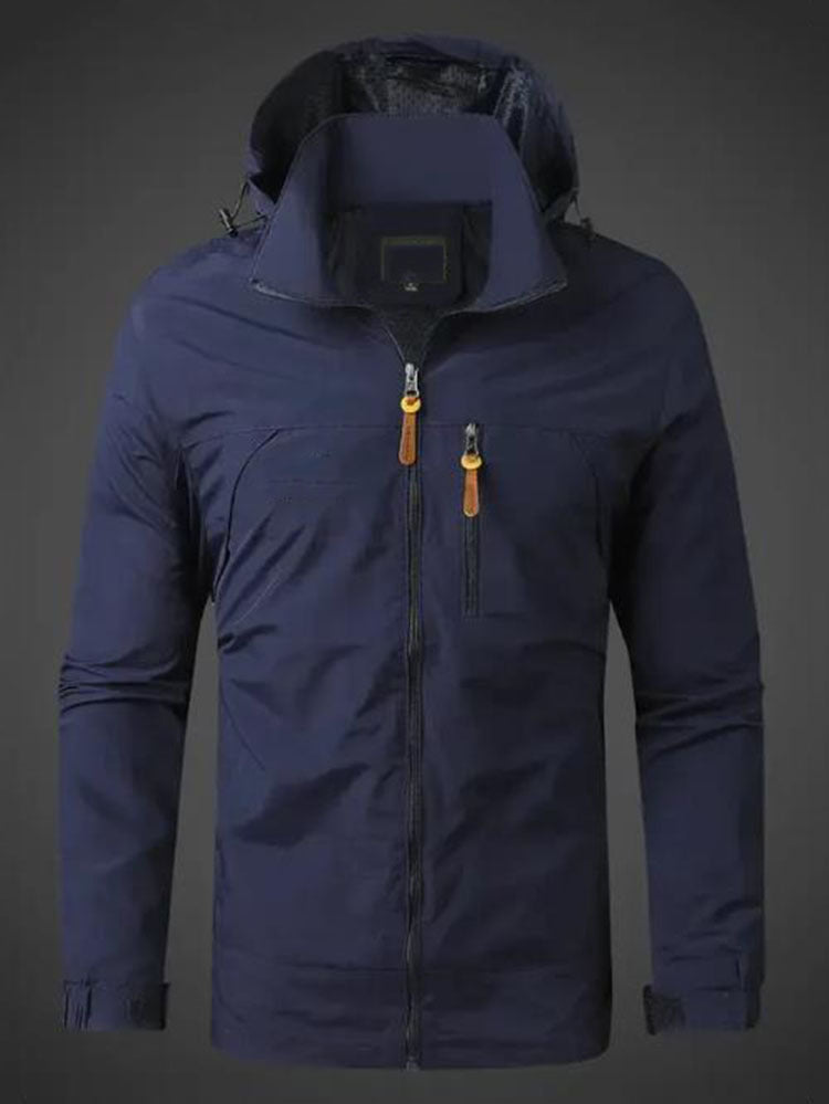 Street-Wave Mens Lightweight Functional Jacket Breathable Windproof Water Resistant Outdoor Gear