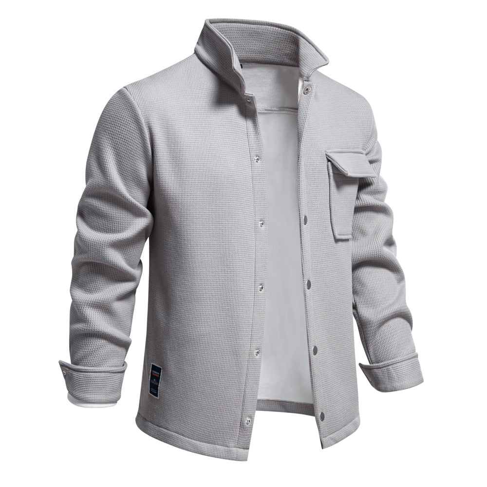 Street-Wave Men's Thermo Fabric Shoulder Jacket Warmth and Comfort Premium Thermal Coat