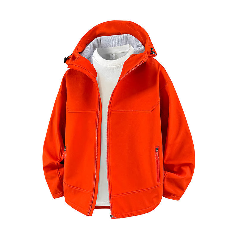 Streetwave Womens Stylish Transitional Jacket With High Collar And Zip Pockets Windproof Water Resistant
