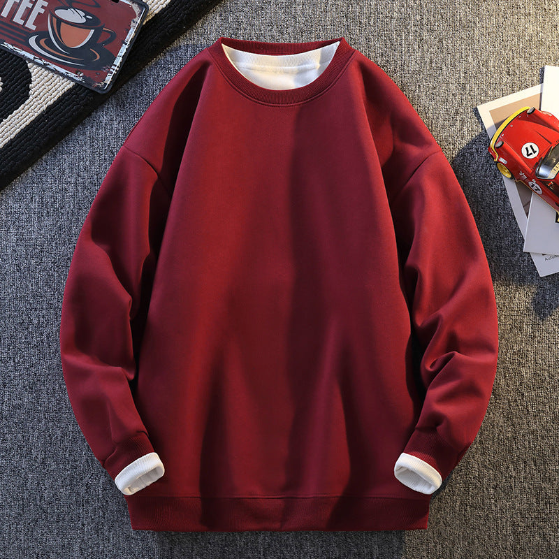 Street-wave Womens Sweatshirt With Contrasting Sleeves For Cozy Casual Everyday Comfort