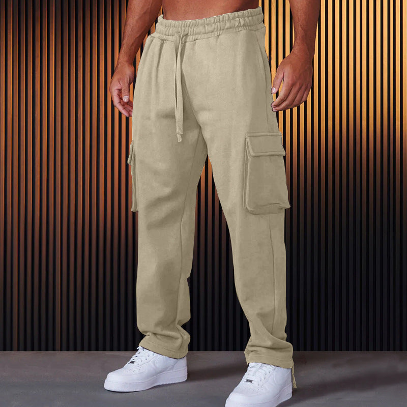 Streetwave Mens Cargo Joggers With Adjustable Waistband And Handy Side Pockets For Active Men