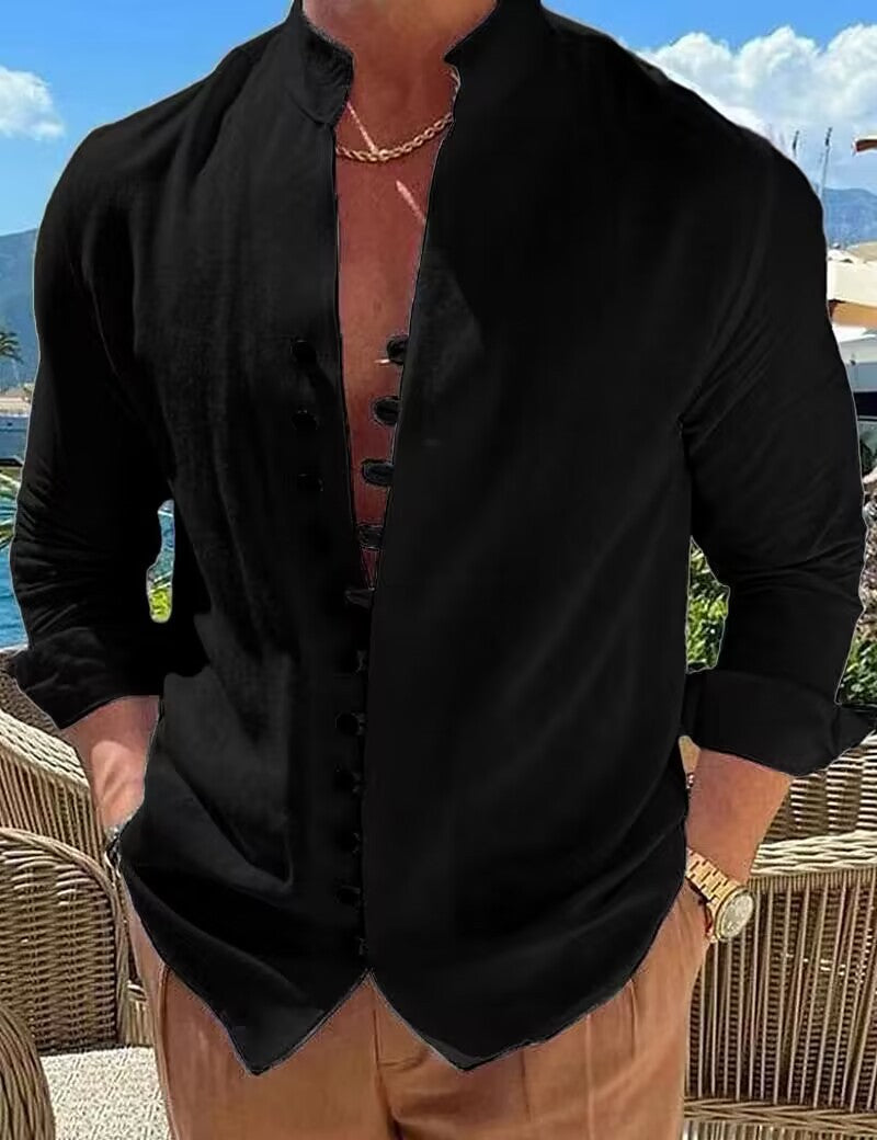 Street-Wave Men's Casual Shirt Light Breathable Comfort for Summer Leisure For Everyday Style
