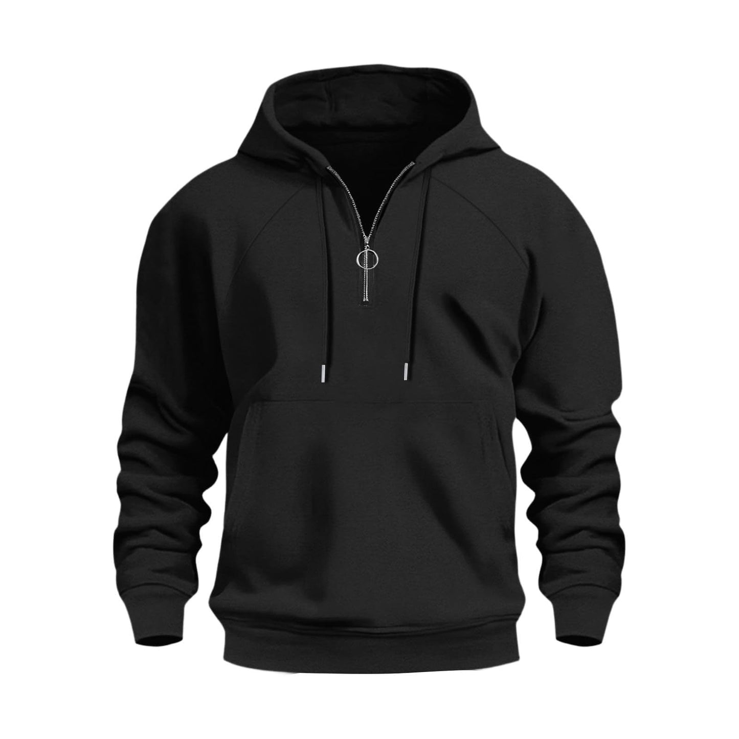Men's Functional Half Zip Hoodie Street-Wave Premium Comfort For Active Men And Athletes