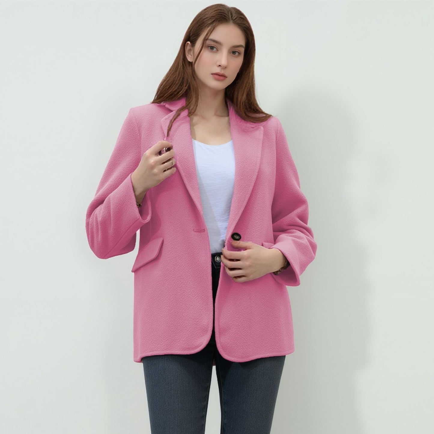 Street Wave Soft Blazer For Women With Tailored Fit Elegant Comfort For Every Occasion