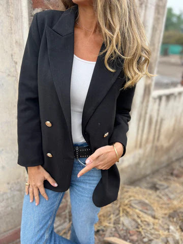 Women's Blazer Jacket Street-wave Elegant Comfortable Versatile For Formal And Casual Wear