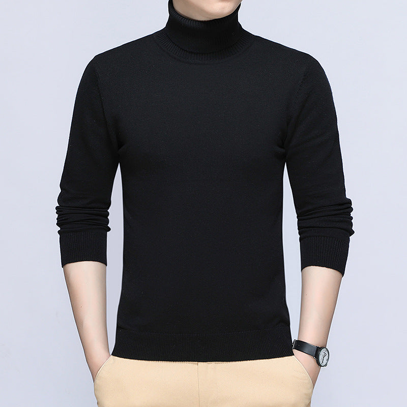 Streetwave Mens Turtleneck Sweater Premium Breathable Cotton For Everyday Comfort