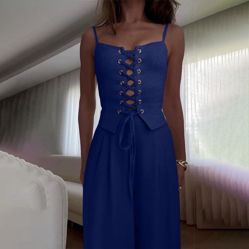 Street-wave Lace Up Corset Blouse for Women Chic Adjustable Front Lacing for Elegant Everyday Wear