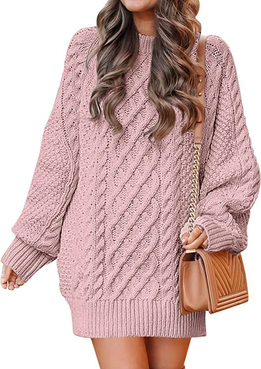 Street-Wave Women's Cable Knit Sweater With Relaxed Fit Soft Breathable Knit For Cozy Daily Wear