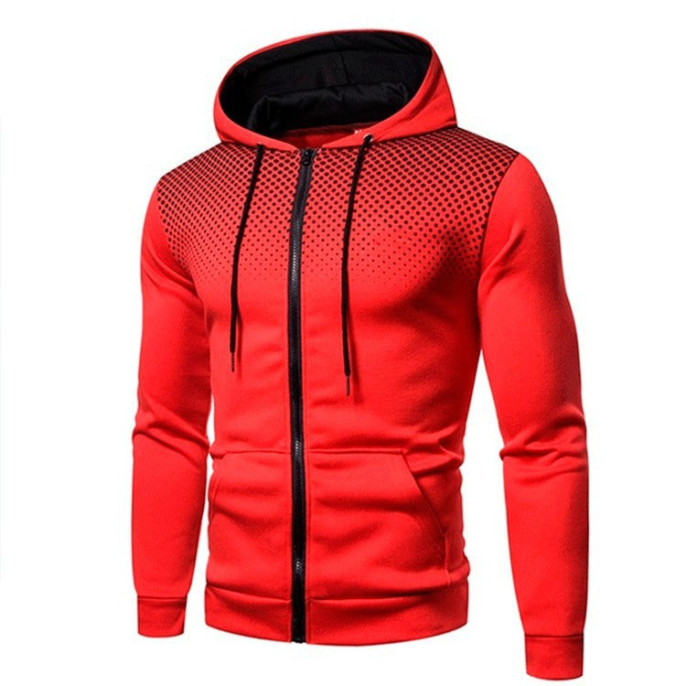 Street-Wave Men's Athletic Hoodie With Breathable Panels For Active Performance Comfort