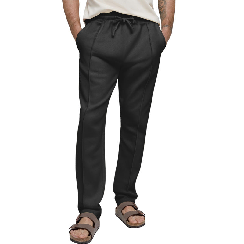 Streetwave Mens Sporty Leisure Joggers With Elastic Waistband And Side Pockets Breathable Comfort For Active Men
