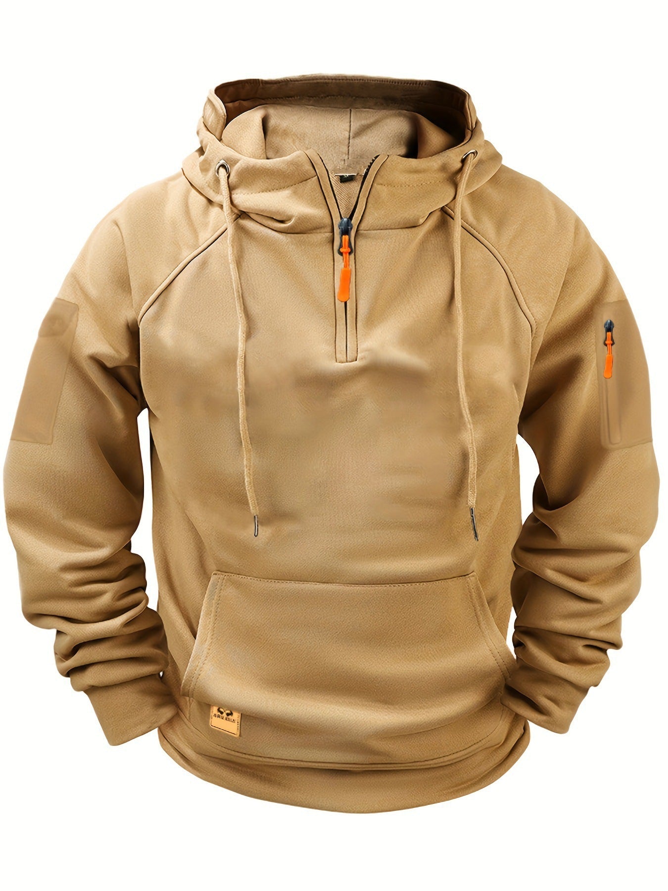 Street-wave Mens Athletic Hoodie With Breathable Moisture-Wicking Cotton For Active Wear