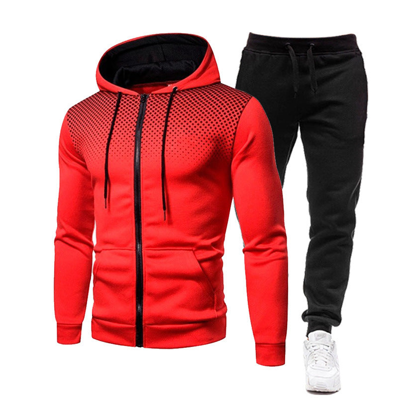 Mens Hoodie And Jogger Set Breathable Streetwave Active