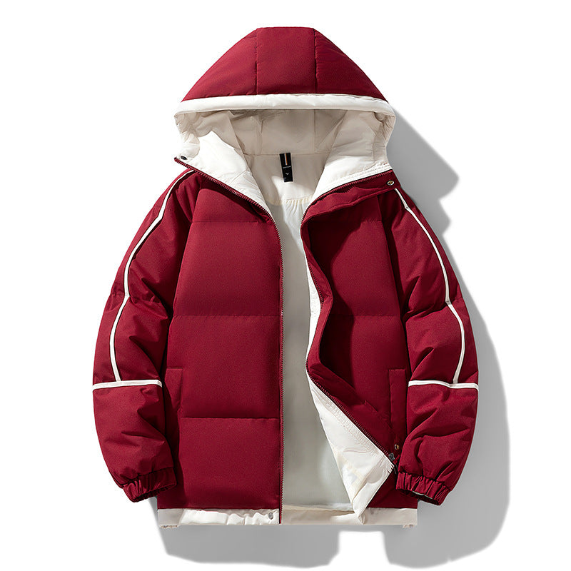 Street-Wave Women's Insulated Winter Jacket With Hood Windproof Puffer Coat For Cold Weather