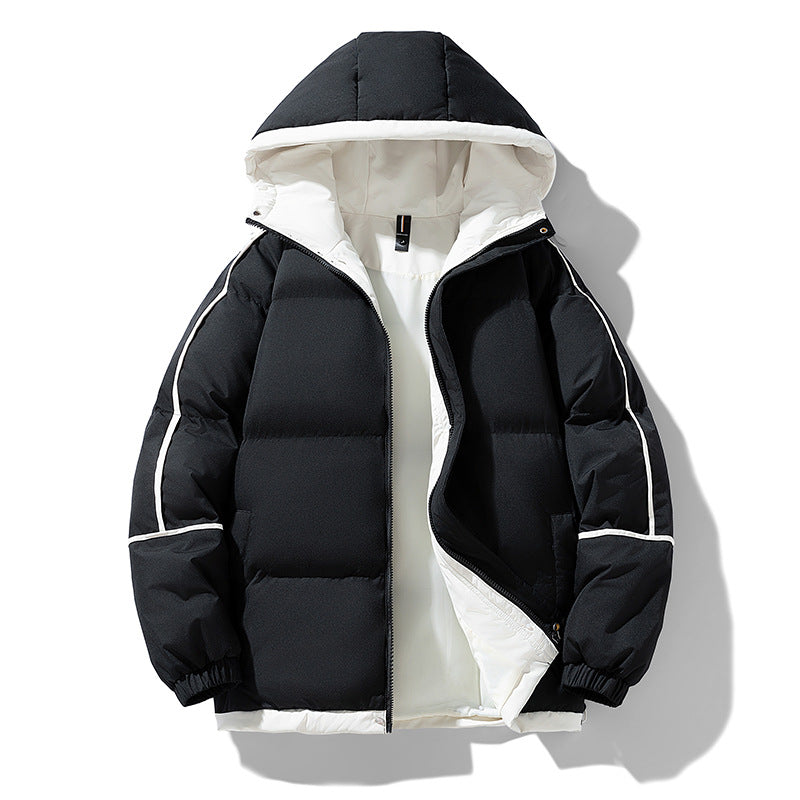 Street-Wave Women's Insulated Winter Jacket With Hood Windproof Puffer Coat For Cold Weather