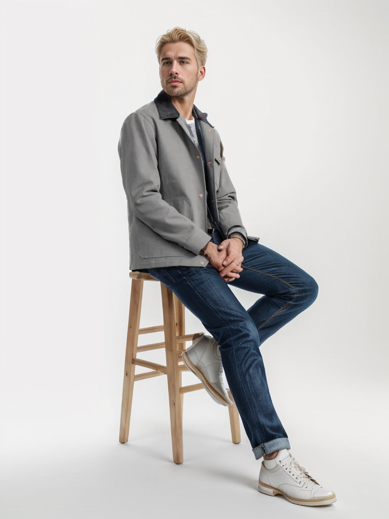 Men's Timeless Street-Wave Jacket With Structured Design For Lasting Comfort And Style