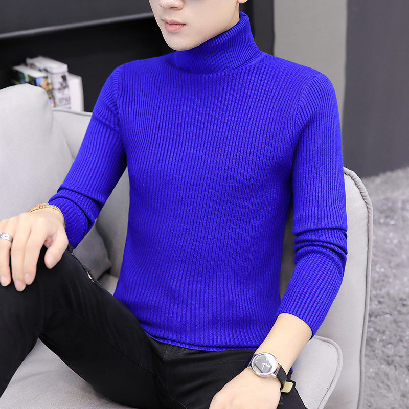 Street-Wave Women's Soft Ribbed Turtleneck Knit Sweater For Cozy Everyday Warmth And Comfort