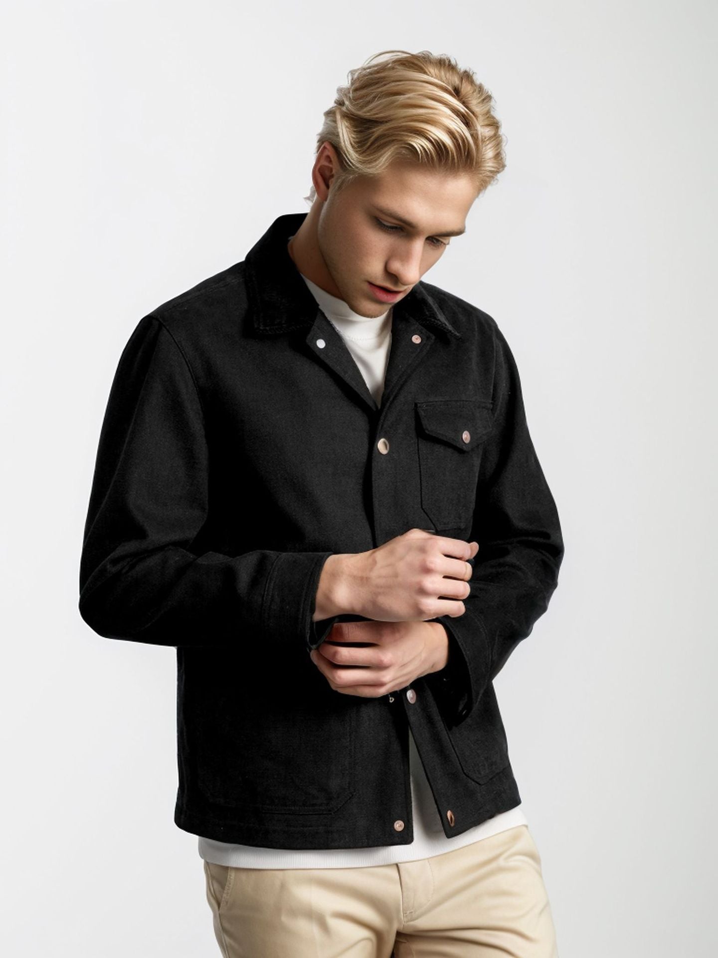 Men's Timeless Street-Wave Jacket With Structured Design For Lasting Comfort And Style