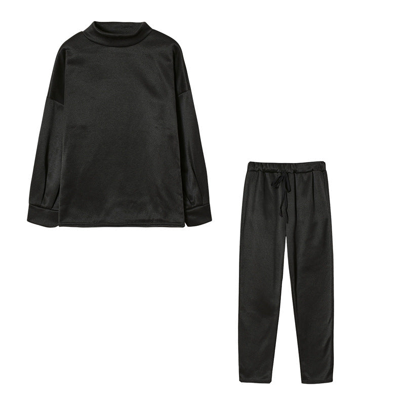 Streetwave Womens High Neck Jogger Set Cozy Comfort For Women Home Gym Breathable Fabric
