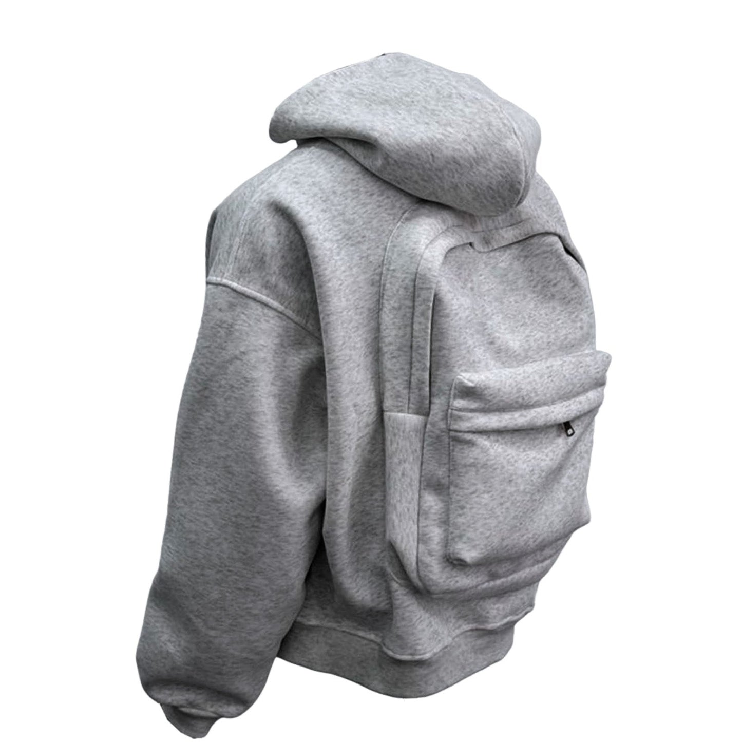 Unisex Hoodie With Practical Pockets Street Wave Cozy Comfort For Everyday Wearers