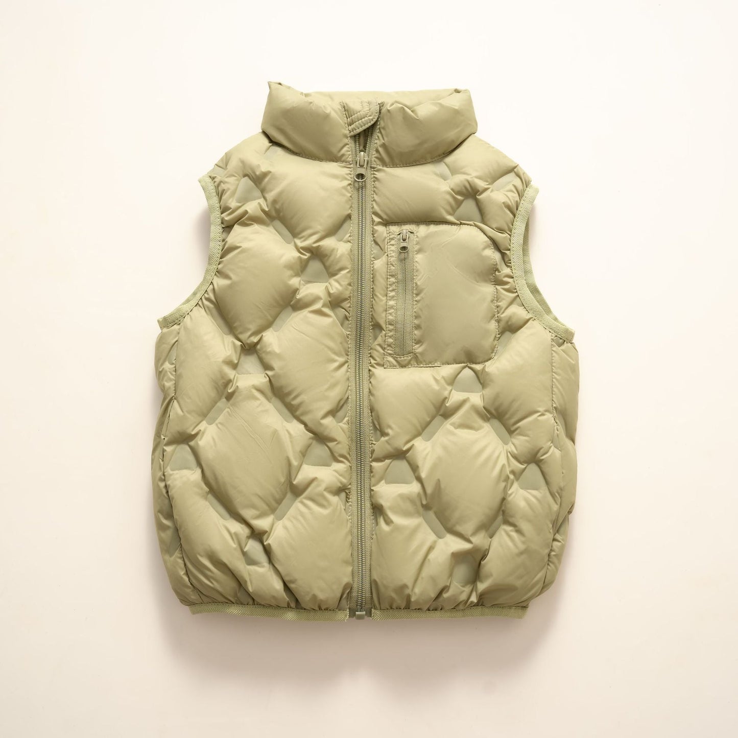 Street-wave Womens Lightweight Quilted Vest With High Collar For All Season Warmth And Easy Movement