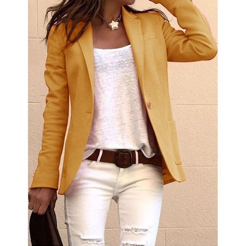 Streetwave Women Blazer Elegant Yet Casual Versatile Tailored Jacket For Work And Weekend