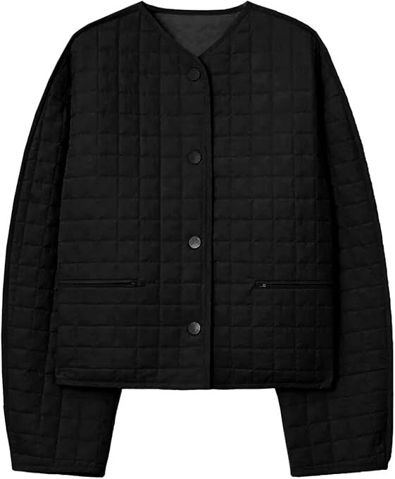 Street-Wave Women's Quilted Lightweight Jacket for Transitional Weather, Stylish Comfort