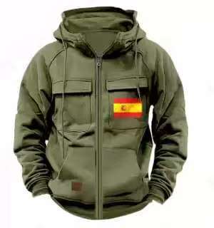 Street Wave Mens Functional Jacket With Multiple Pockets For Urban Daily Wear Everyday Comfort