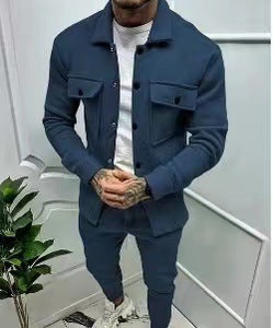Mens Casual Streetwave Suit With Practical Pockets For Everyday Comfort And Versatile Style