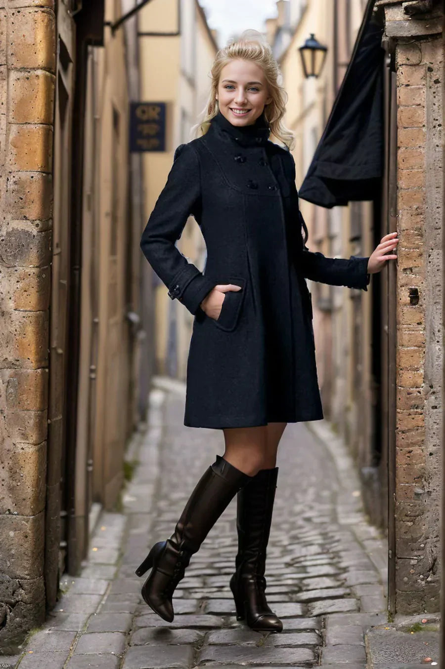 Street-Wave Elegant Hooded Coat For Women Warm Durable Stylish Outerwear With Premium Materials And Cozy Fit