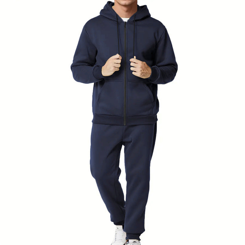 Street-wave Mens Tracksuit Set With Hoodie And Joggers For Gym Sports And Casual Wear All Day Comfort