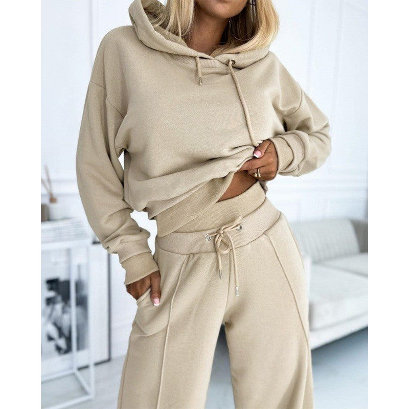 Streetwave Womens Sporty Lounge Set Cozy Breathable Fabric Ideal For Casual Athleisure