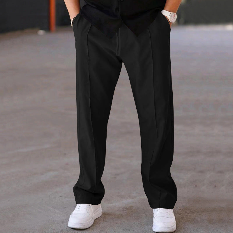 Street-Wave Men's Comfortable Casual Trousers With Elegant Cut And Breathable Fabric