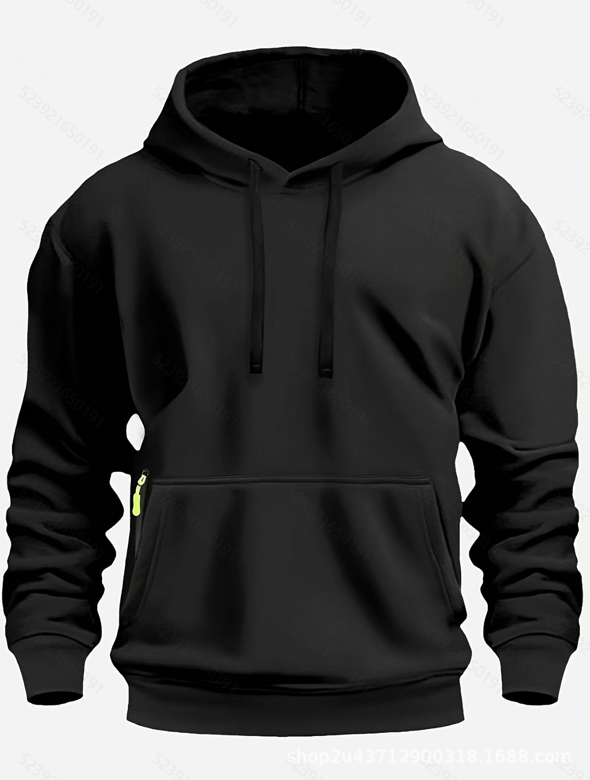 Street-Wave Men's Sport Hoodie With Pockets Breathable Fabric For Active Athletes