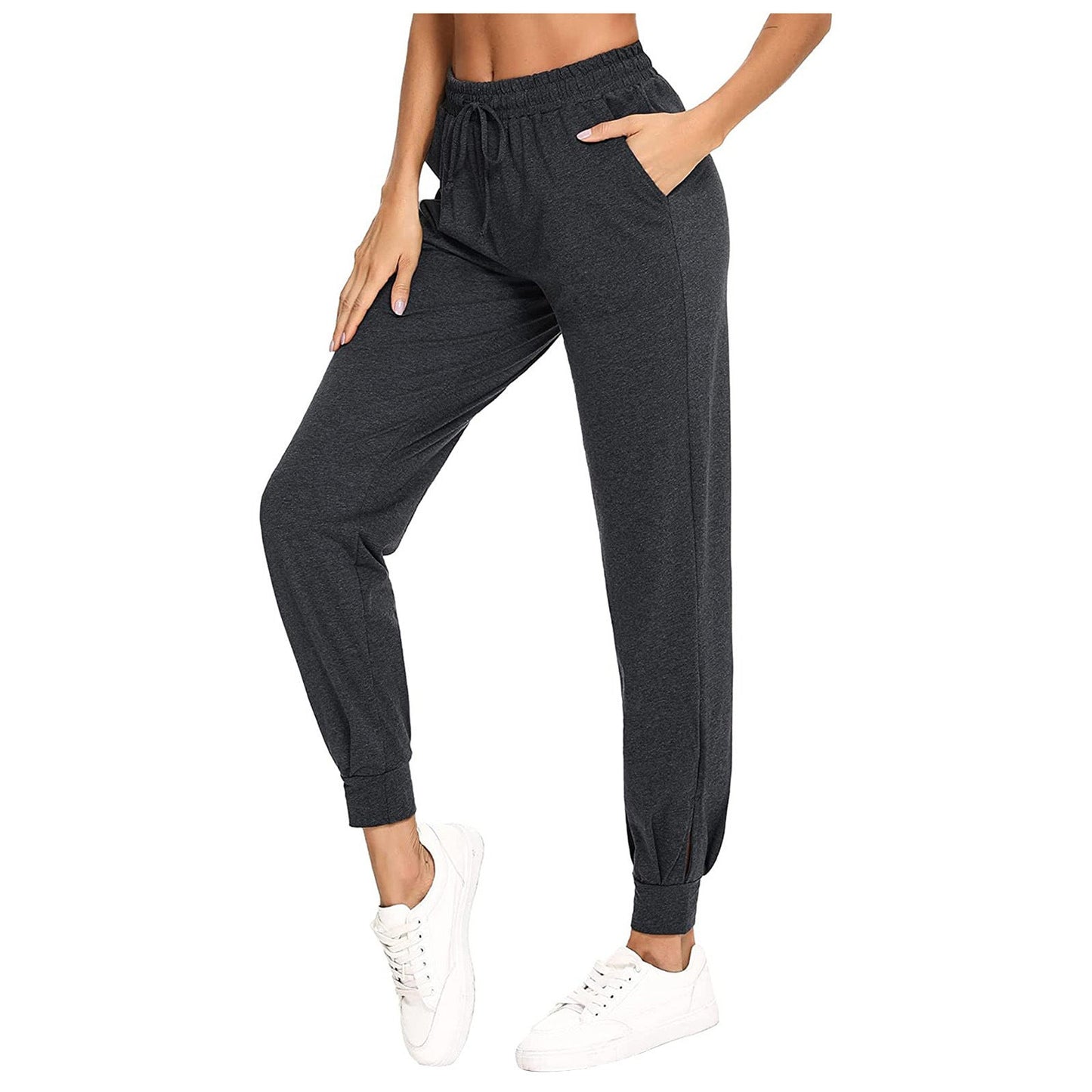 Street Wave Women Joggers With Elastic Waistband And Side Pockets For Active Women