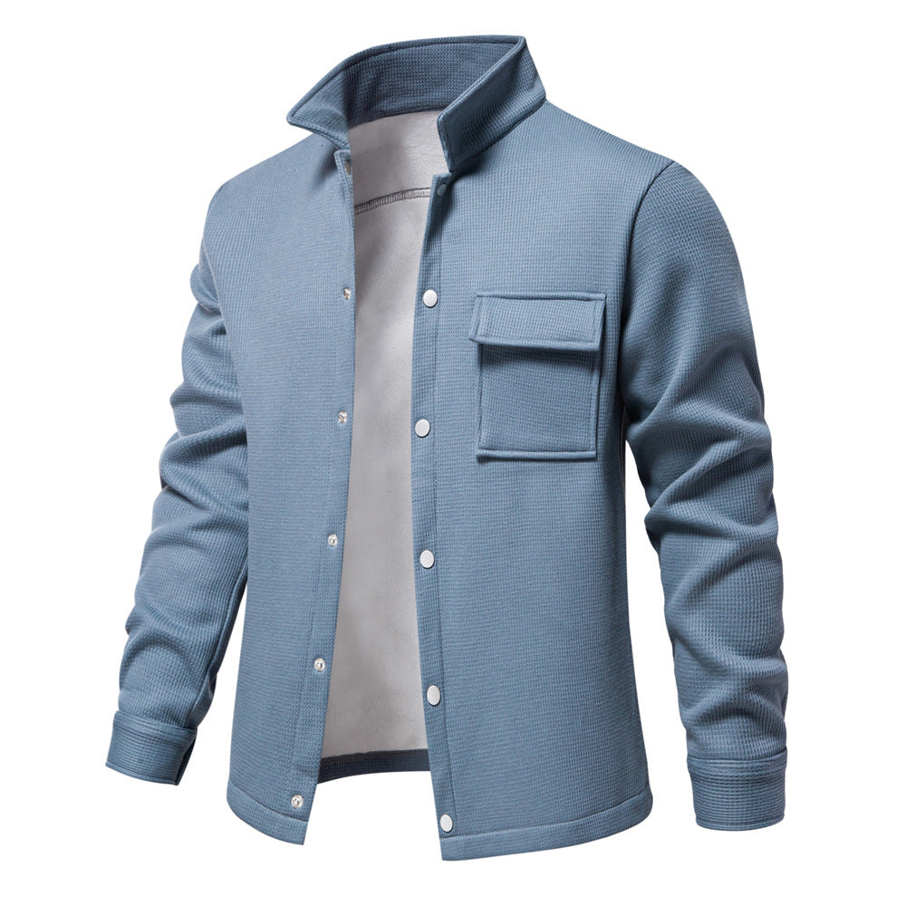 Street-Wave Men's Thermo Fabric Shoulder Jacket Warmth and Comfort Premium Thermal Coat